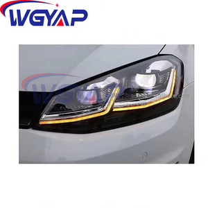 WGYAP faros halógenos y xenón para Volkswagen <span class=keywords><strong>Golf</strong></span> 7 nueva actualización de iluminación para <span class=keywords><strong>Golf</strong></span> <span class=keywords><strong>4</strong></span> OEM 5GM941060 5GM941059 - Product Image 2