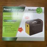 Pembangkit Listrik Portabel 220V 300wh Stasiun Tenaga Surya 300W Catu Daya Darurat Panel Surya Lifepo4 MPPT
