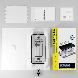 Applications de protection d'écran en verre trempé 3D à couverture complète pour iPhone 17 17air 17pro 17promax - Product Image 2