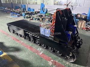 Véhicule-citerne en caoutchouc 2t Châssis de chenille en caoutchouc Kits de chenilles en caoutchouc Châssis à chenilles 50kg Kit de voiture RC électrique bricolage - Product Image 6