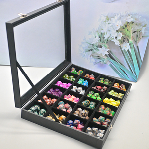 Boîte <span class=keywords><strong>de</strong></span> présentation <span class=keywords><strong>de</strong></span> dés haut <span class=keywords><strong>de</strong></span> gamme avec couvercle en verre transparent et verrouillable <span class=keywords><strong>pour</strong></span> jeu <span class=keywords><strong>de</strong></span> dés D&D, cadeau <span class=keywords><strong>pour</strong></span> les fans <span class=keywords><strong>de</strong></span> Dungeons and Dragons - Product Image 3