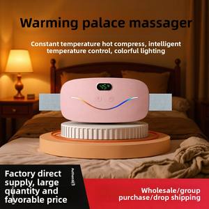 Ceinture chauffante manuelle à piles pour soulager les douleurs menstruelles <span class=keywords><strong>et</strong></span> abdominales – Compresse chaude pour le ventre <span class=keywords><strong>et</strong></span> l'utérus - Product Image 4