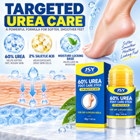 Stick de soin des pieds à l'urée 60% et à l'acide salicylique 2%, hydratation intensive ciblée pour les talons rugueux et secs, 40 g
