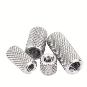 Insert fileté fendu en acier inoxydable 304, adaptateur à double filetage extérieur/intérieur, écrou de réparation, manchon fileté, fixation - Product Image 1