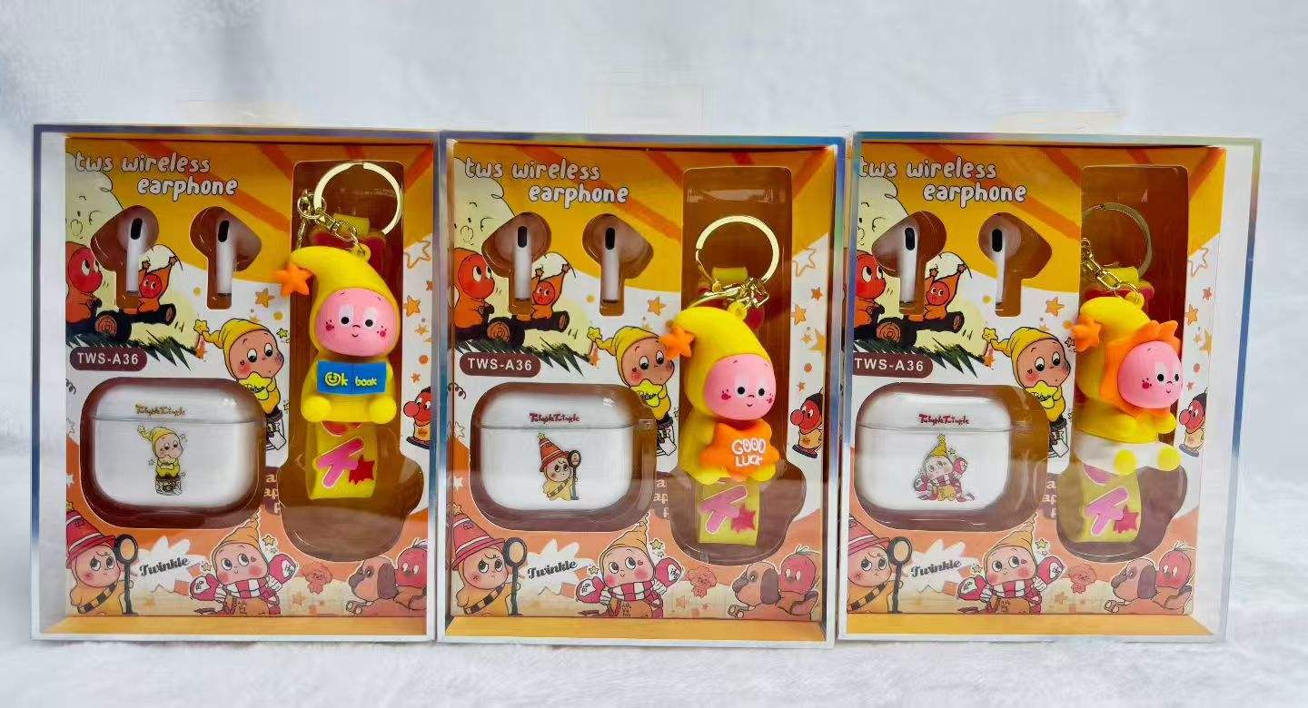 Star people bluetooth headset-random mixed hair