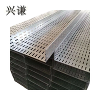 Bac à câbles ventilé perforé en alliage d'aluminium anticorrosion pour la dissipation thermique, idéal pour le câblage des bâtiments et l'industrie