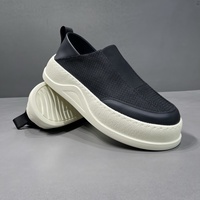 Chaussures en tissu mesh respirant de style européen, tendance et luxueuses, à la mode, distinctives, avec une sensation premium et polyvalentes