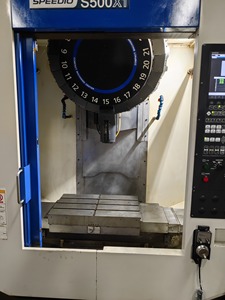 Centro de máquina de roscado <span class=keywords><strong>serie</strong></span> Brother S500 de marca japonesa usada de segunda mano de alta calidad Centro de mecanizado vertical a la venta - Product Image 3
