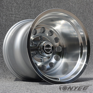 Cerchi in Lega Fonyee Off Road 4x4 da 15 Pollici 15x12 ET -72 6X139.7 a Canale Rovesciato Concavi a 6 Fori Larghi per <span class=keywords><strong>Auto</strong></span> - Product Image 2