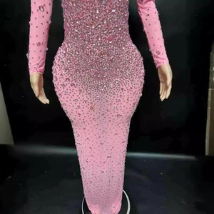 Femmes <span class=keywords><strong>Chic</strong></span> élégant droit parole longueur Maxi <span class=keywords><strong>robe</strong></span> strass Empire taille 2-en-1 Costumes <span class=keywords><strong>De</strong></span> danse <span class=keywords><strong>mère</strong></span> <span class=keywords><strong>mariée</strong></span> Vestidos <span class=keywords><strong>De</strong></span> - Product Image 3