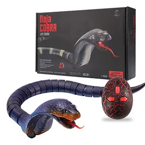Wholesale Remote Control Snake 2023 Plastic Realistic Snake Toys RC Animal Toy Halloween Funny Radio Control Rc Toy
