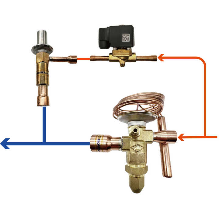 R404A フロン 5 Thermostatic Expansion Valve for R404A, Compatible with Dorin