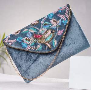 Bolso de Mano de Lujo de Algodón para Mujer, Bolso de Negocios con Cierre de Cremallera Trenzada, Cierre de Botón, Ecológico y Duradero - Product Image 1