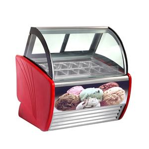 Congélateur à glace artisanale de luxe pour <span class=keywords><strong>table</strong></span> commerciale, mini vitrine à glace - Product Image 1