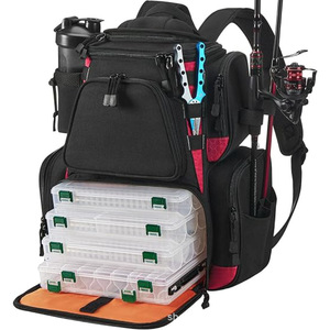 china sea fishing tackle bag | Squall 3600 Tackle Bag The main compartment can handle numerous tackle trays of your favorite baits and large front pockets provide additional space for utility boxes or other items China Fishing Bags Manufacturers