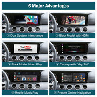 Road Top Android Auto Box Interface vidéo de voiture CarPlay pour Mercedes Benz classe E W212 E Coupe C207 2012-2016 avec système NTG5.0