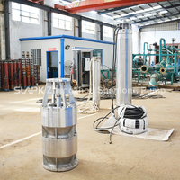 Pompe à eau submersible pour puits profond en acier inoxydable SLAPK, machine de pompage submersible