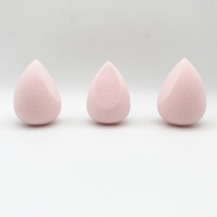 Éponge de maquillage de bouffée de poudre cosmétique de beauté végétalienne molle libre de Latex composent le mélangeur de fond de teint