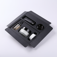 Plateau en pulpe de fibre moulée biodégradable, insert d'emballage personnalisé pour rasoirs, kits de toilettage et articles de soins personnels