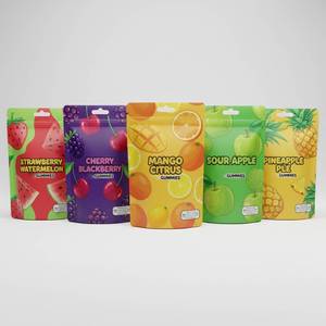 Confezione per Edibili da Dispensario da 14 Grammi, Imballaggio Classico per Varietà di Cannabis, Sacchetti Mylar Personalizzati, Buste Ermetiche con Chiusura a Prova di Bambino - Product Image 3