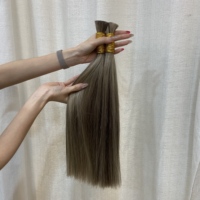 Extensiones de Cabello Natural Ruso al por Mayor, Cabello Humano Virgen SDD, Cabello Remy con Cutícula Alineada, Extensiones de Cabello Natural