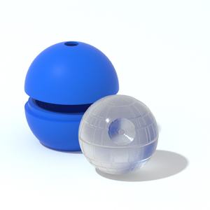 Molde de silicona para cubitos de hielo en forma de Estrella de la Muerte para whisky, para congelador - Product Image 1