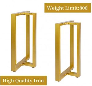 Modern Cast Iron Dining <b>Table</b> <b>Legs</b> for Outdoor Use - Product Image 4