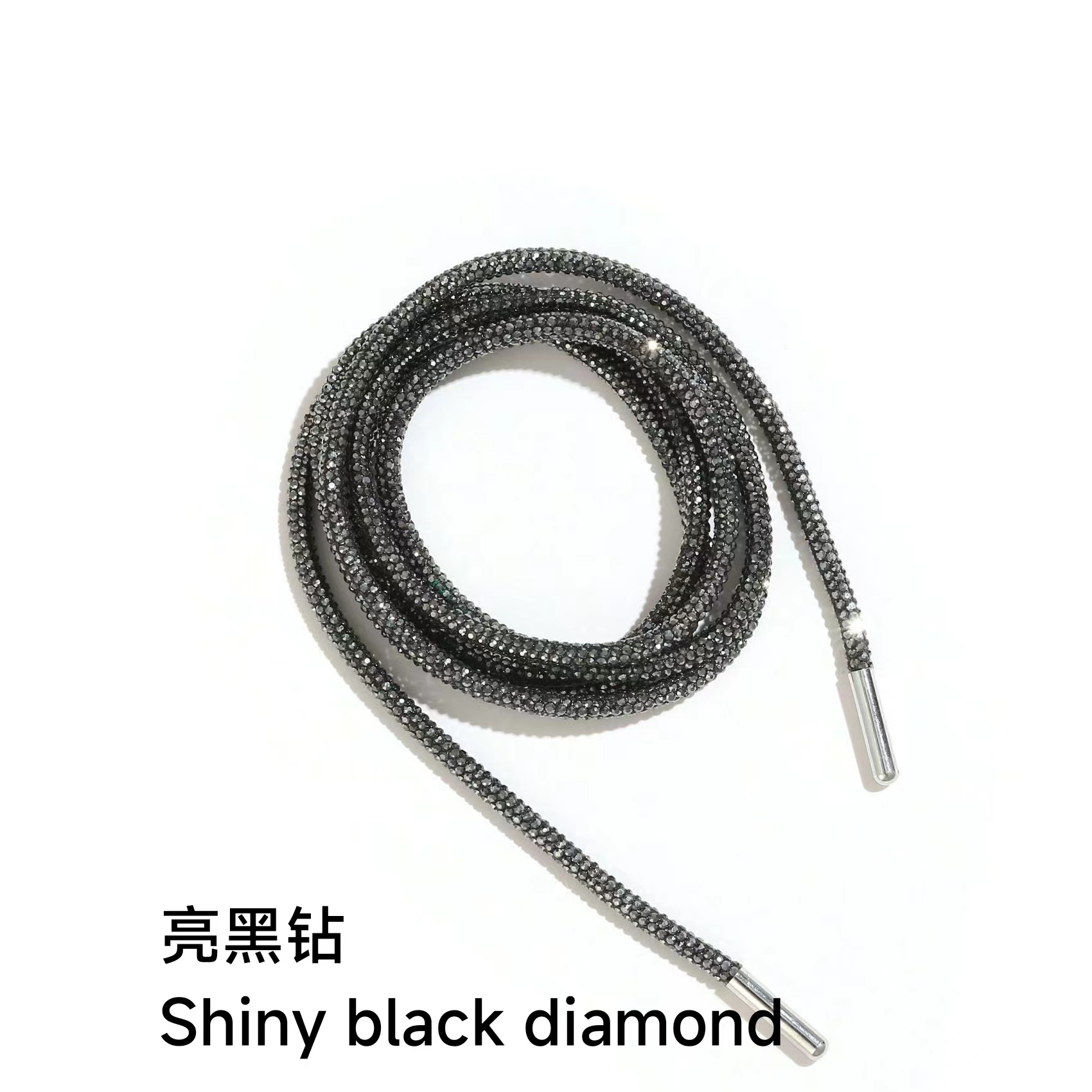 Shiny black diamond