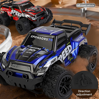 Flytec Y22 Azul, Auto de Control Remoto de 2.4G y 4 Canales, 4WD, Alta Velocidad, Todoterreno, Alcance de 50M, Juguete de Control Remoto, Regalo para Niños