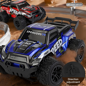 Flytec Y22 Blue 2.4G <b>Remote</b> <b>Control</b> Pickup Truck 4WD High Speed Racing Off Road RC Toy Car Gift for Kids Monster Truck - Product Image 2
