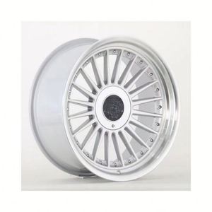 Für BMW Alpin Style E39 E38 E32 E60 E34 E90 E30 F10 Tiefbett-Gussfelgen 5X120 <span class=keywords><strong>16</strong></span> 19 Zoll Alufelgen Silber PKW-Räder - Product Image 4