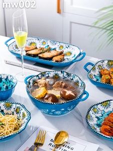 <span class=keywords><strong>Set</strong></span> cena ristorante nordico moderno lusso Boho ceramica stoviglie caffè vino <span class=keywords><strong>Set</strong></span> - Product Image 4