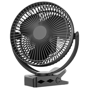 Ventilateur puissant rechargeable par USB 10000 mAh à longue autonomie pour les aventures en plein air, la pêche et le camping - Product Image 1