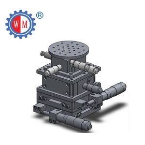 Table d'étape manuelle YZR80-L conçue unique de rotation d'inclinaison de six axes et instruments goniométriques manuels d'optique d'étape OEM de WM Wanming - Product Image 2