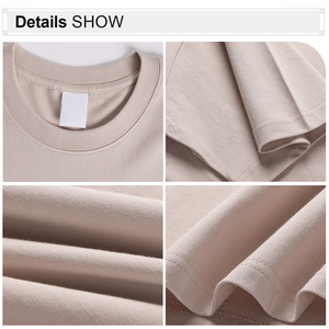 Camiseta de Hombre, 220 g/m², 100% Algodón Peinado, Cuello Redondo, Manga Corta, Lisa, con Logotipo Personalizado, Alta Calidad, al por Mayor - Product Image 3