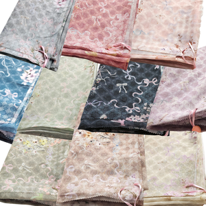 Elegante Hijab personalizado Serie Reiko Ropa musulmana tradicional Hijab Bufanda de algodón Mangas largas 10 colores Transpirable Adultos - Product Image 1