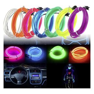 <span class=keywords><strong>EL</strong></span> linea luminosa modifica interni auto atmosfera luce gonna bordo luce fredda - Product Image 3