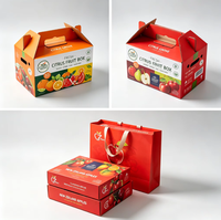 Boîte personnalisée pour le commerce électronique, boîte en carton ondulé pour fruits, emballage pour mangues, bananes, oranges, boîtes en carton pour fruits