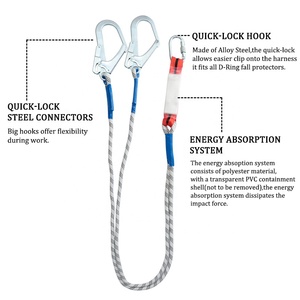 高さでの屋根作業のための建設全身安全ハーネス - Product Image 6
