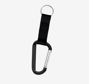 Porte-clés mousqueton personnalisé avec logo, clip métallique promotionnel, cadeau d'entreprise, accessoire de voyage et de camping en plein air - Product Image 5