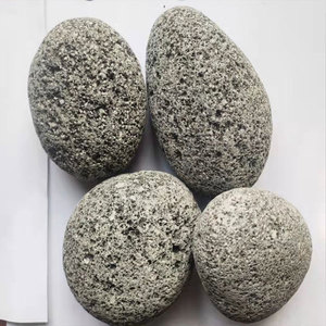 Piedra Volcánica Negra Natural, Grava sin Fuego, Adoquín <span class=keywords><strong>de</strong></span> Basalto Negro - Product Image 2