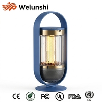 Lampe anti-moustiques et veilleuse UV WLS-1205 OEM avec mode d'attraction des moustiques et lumière chaude pour la maison et l'extérieur