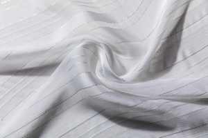 Tela de gasa de seda <span class=keywords><strong>2022</strong></span> poliéster Shifeng para ropa de <span class=keywords><strong>mujer</strong></span>, hilo Puro Blanco, 100% - Product Image 2