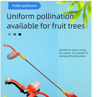 Pollinateur manuel de type airbag réutilisable avec sac en plastique PE et valve pour une pollinisation agricole précise, modèle SQSFQ-2