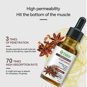 <span class=keywords><strong>Huile</strong></span> <span class=keywords><strong>Essentielle</strong></span> d'<span class=keywords><strong>Anis</strong></span> <span class=keywords><strong>Étoilé</strong></span> Pure et Naturelle en Gros, <span class=keywords><strong>Huile</strong></span> de Fenouil Biologique pour Savon, Bougie, Diffuseur, Massage, Parfum Corporel - Product Image 1