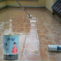 Revêtement imperméable en polyurée transparent à deux composants pour salle de bain, piscine, sol et carrelage