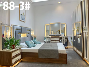 Set <span class=keywords><strong>Camera</strong></span> <span class=keywords><strong>da</strong></span> <span class=keywords><strong>Letto</strong></span> Moderno 5 Pezzi King Size in MDF, Pronto per la Consegna 2026, Arredamento per la Casa - Product Image 6