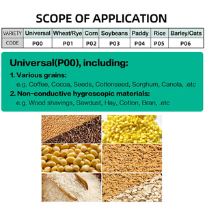 MT300G Portátil multifuncional Digital pin Tipo Medidor de Umidade para Amendoim mostarda Semente Caju Arroz e trigo - Product Image 6
