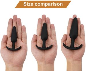 Juego de Tapones Anales de Silicona Pequeños, Dildo Anal, Juguete Sexual para Hombres/Mujeres Principiantes, Juguetes Eróticos Íntimos para Adultos, Entrenador de Ano - Product Image 2