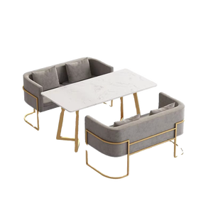 Chaise de salle à manger moderne de luxe en bois massif avec revêtement en similicuir et pieds en bois doré, mobilier de maison, chaise d'appoint pour salle à manger - Product Image 5
